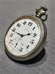 ILLINOIS Pocket Watch 1919 Grade 706 running